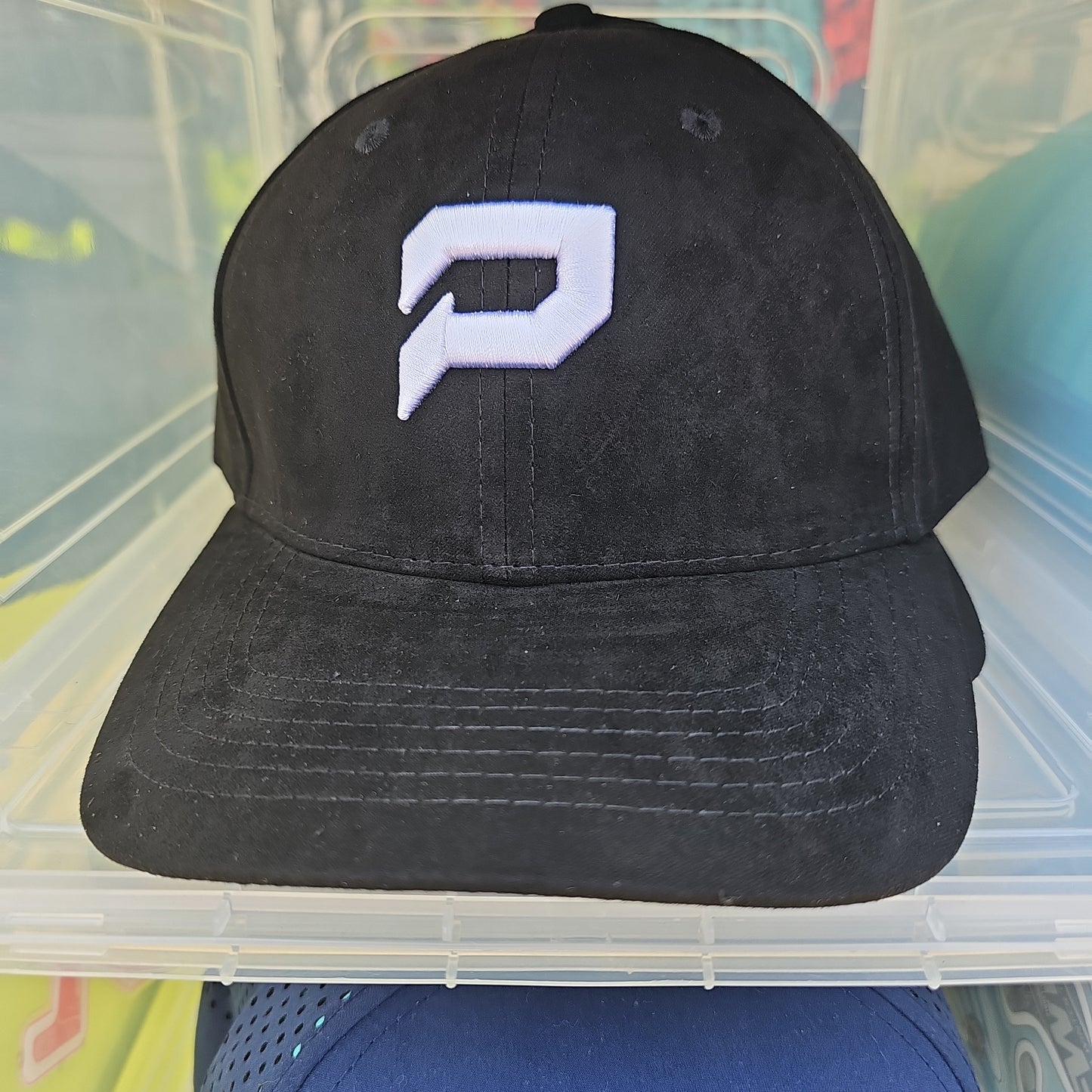 Black Suede Cap