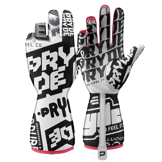 DNA V3 Karting Gloves | Karting Gloves for Race | PRYDE