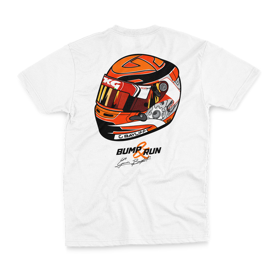 Gavin Bump & Run Tee White - Presale