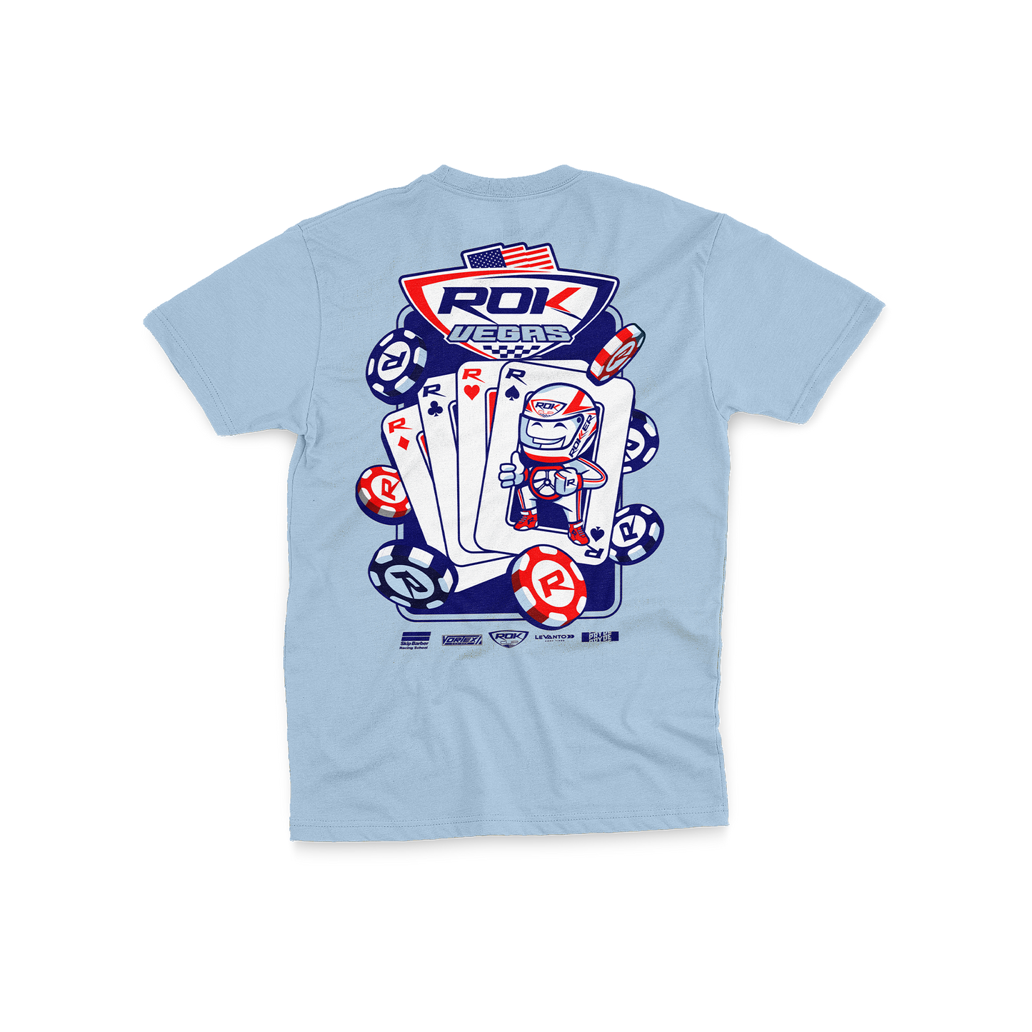 2024 ROK Vegas Pale Blue Event Tee