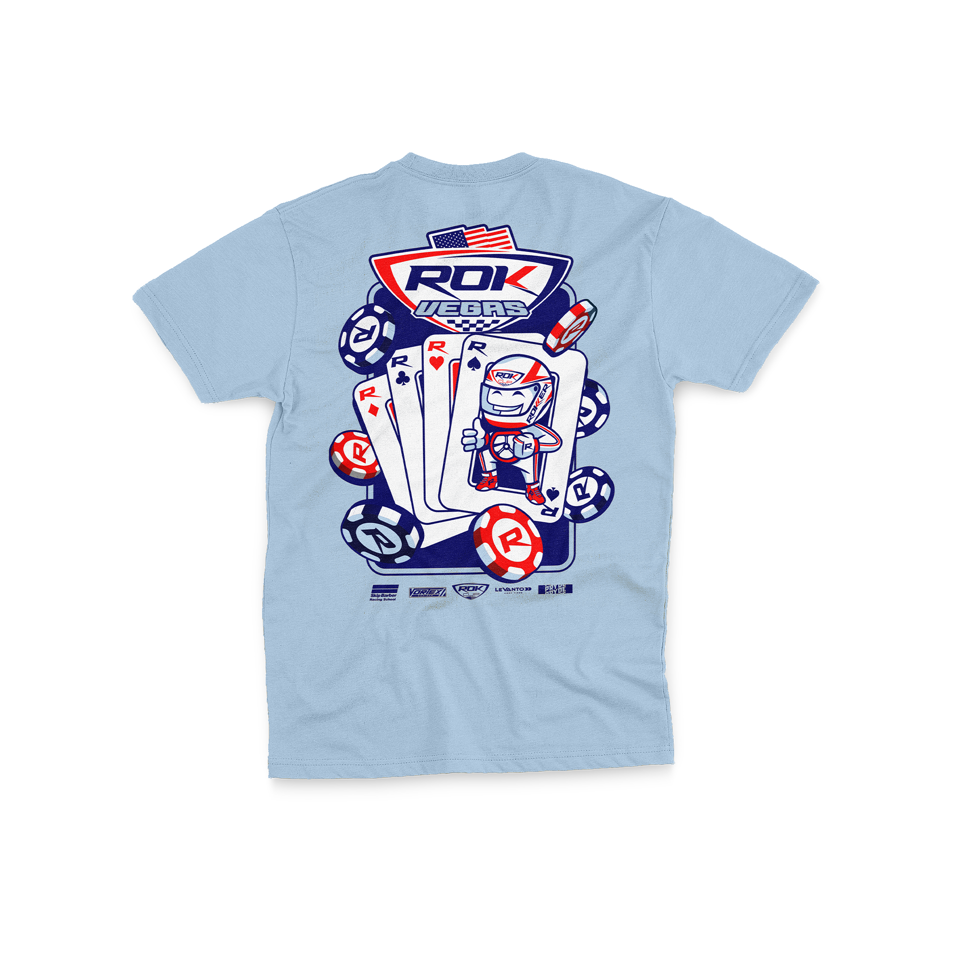 2024 ROK Vegas Pale Blue Event Tee