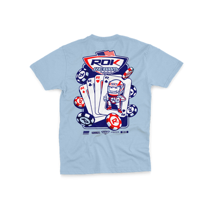 2024 ROK Vegas Pale Blue Event Tee