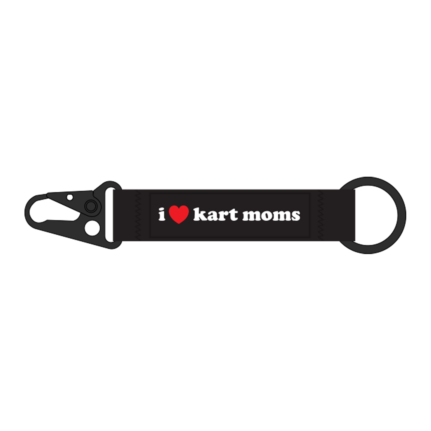 Keychain - I ❤️ Kart Moms