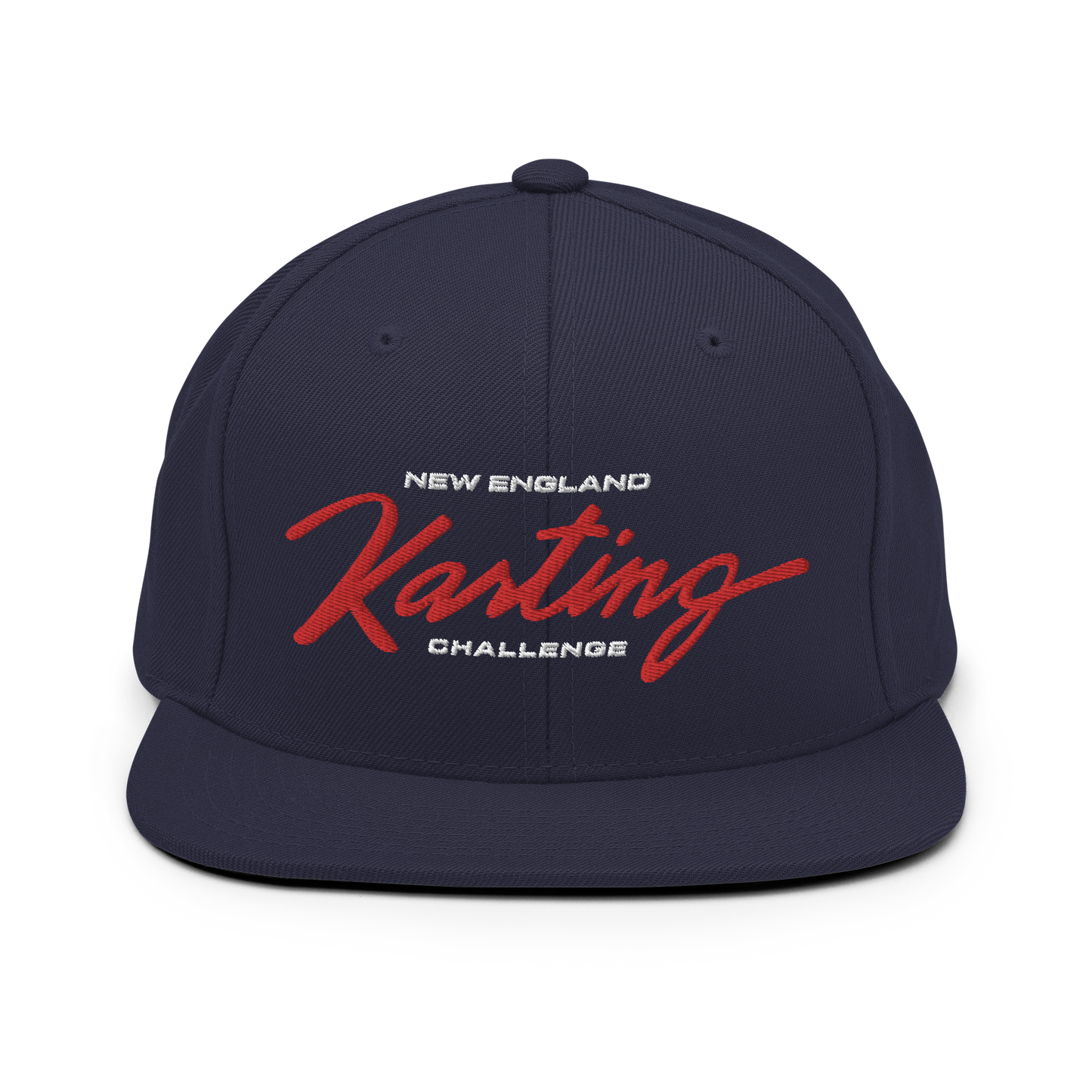 New England Karting Challenge Navy Snapback