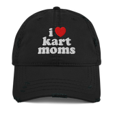 Black Distressed Dad Hat | Distressed Dad Hats | PRYDE