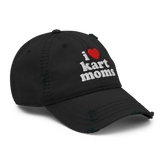 Black Distressed Dad Hat | Distressed Dad Hats | PRYDE