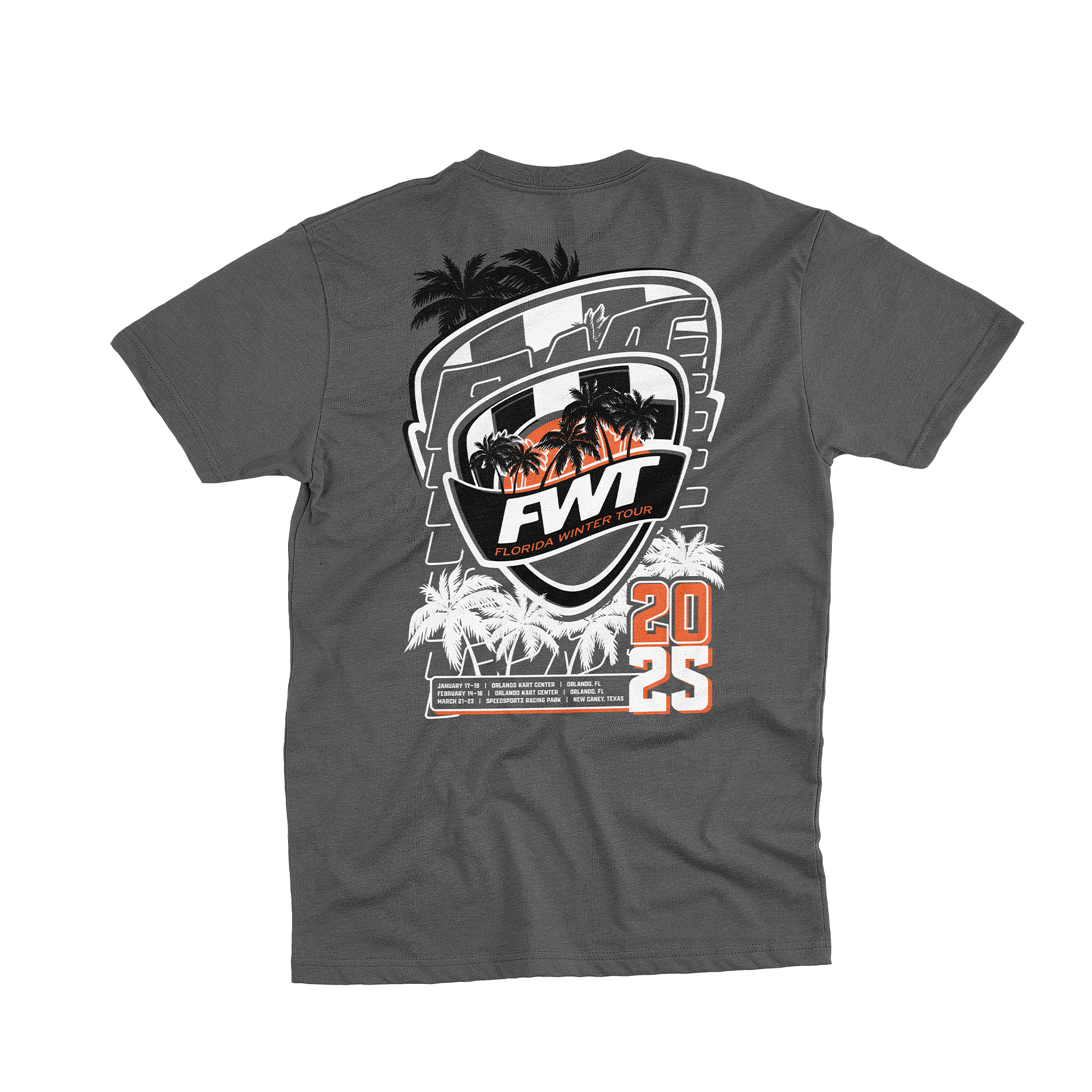 FWT 25 - GREY EVENT TEE