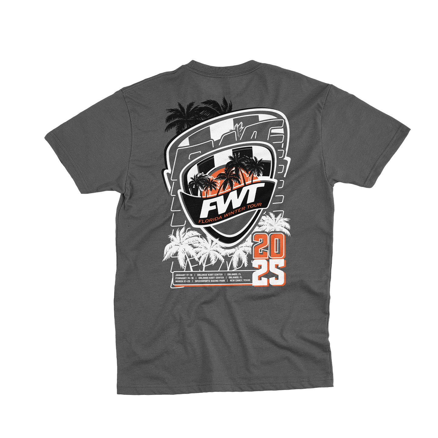 FWT 25 - GREY EVENT TEE