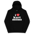 Black Kids Fleece Hoodie | Kids Black Fleece Hoodie | PRYDE
