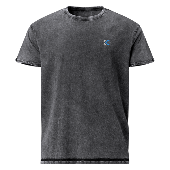 Unisex Blue Denim T-Shirt | Unisex Black Denim T-Shirt | PRYDE