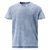 Unisex Blue Denim T-Shirt | Unisex Black Denim T-Shirt | PRYDE