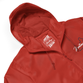 Unisex Red Windbreaker | Unisex Lightweight Windbreaker | PRYDE