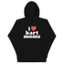 Unisex Premium Hoodie Black | Premium Black Unisex Hoodie | PRYDE