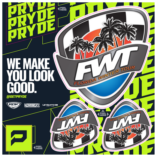 2023 FWT Series Stickers