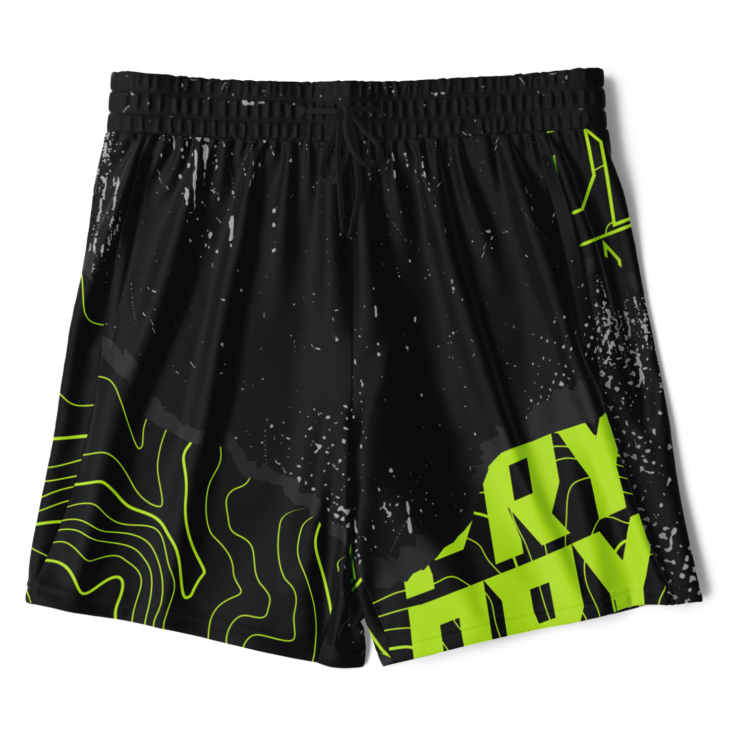 PRYDE Ripper Shorts - Midnight & Electric Sunrise
